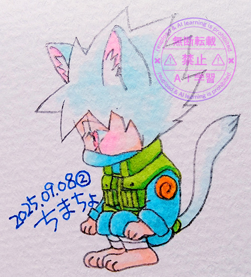 ニャー(=^・・^=)カカシ