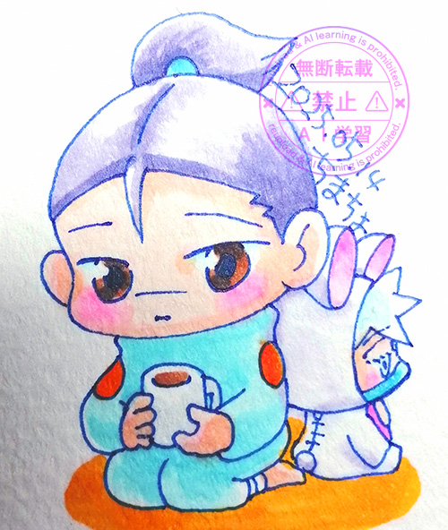 安心の背中