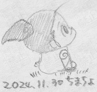 もの思うイルカ先生