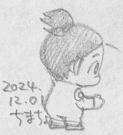 佇むイルカ先生