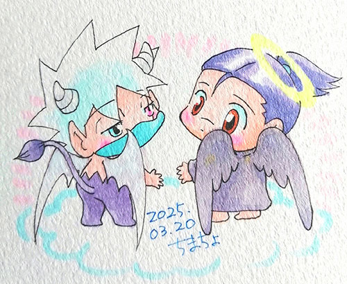 白悪魔黒天使