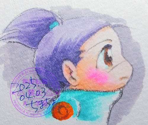 横顔