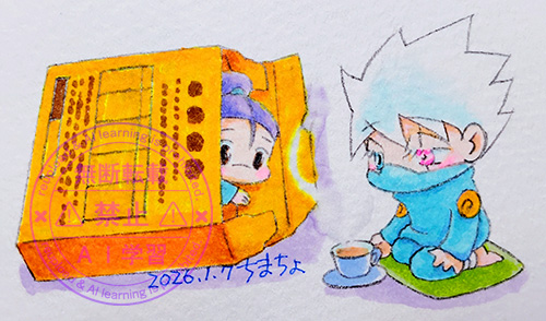 お茶いれたら出てきた