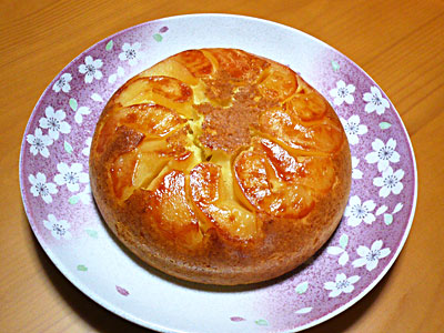 リンゴケーキ